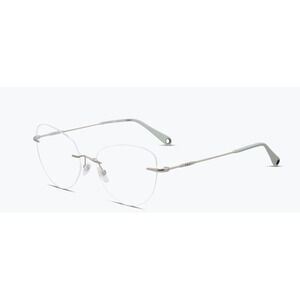 YOJI YUA 35-001840 SILVER EYEGLASSES SUNGLASSES FRAME 56-18-145